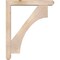 Ekena Millwork Westlake Craftsman Smooth Bracket w/ Offset Brace, Douglas Fir, 5 1/2"W x 34"D x 42"H BKT0604X34X42WTL04SDF - alternate 2